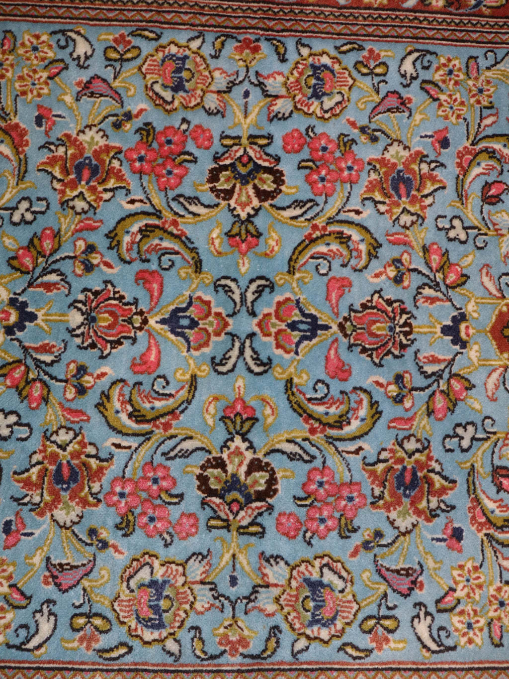 On Hold - Persian Qom Kork Wool Runner | 2' 9" x 6' 5"