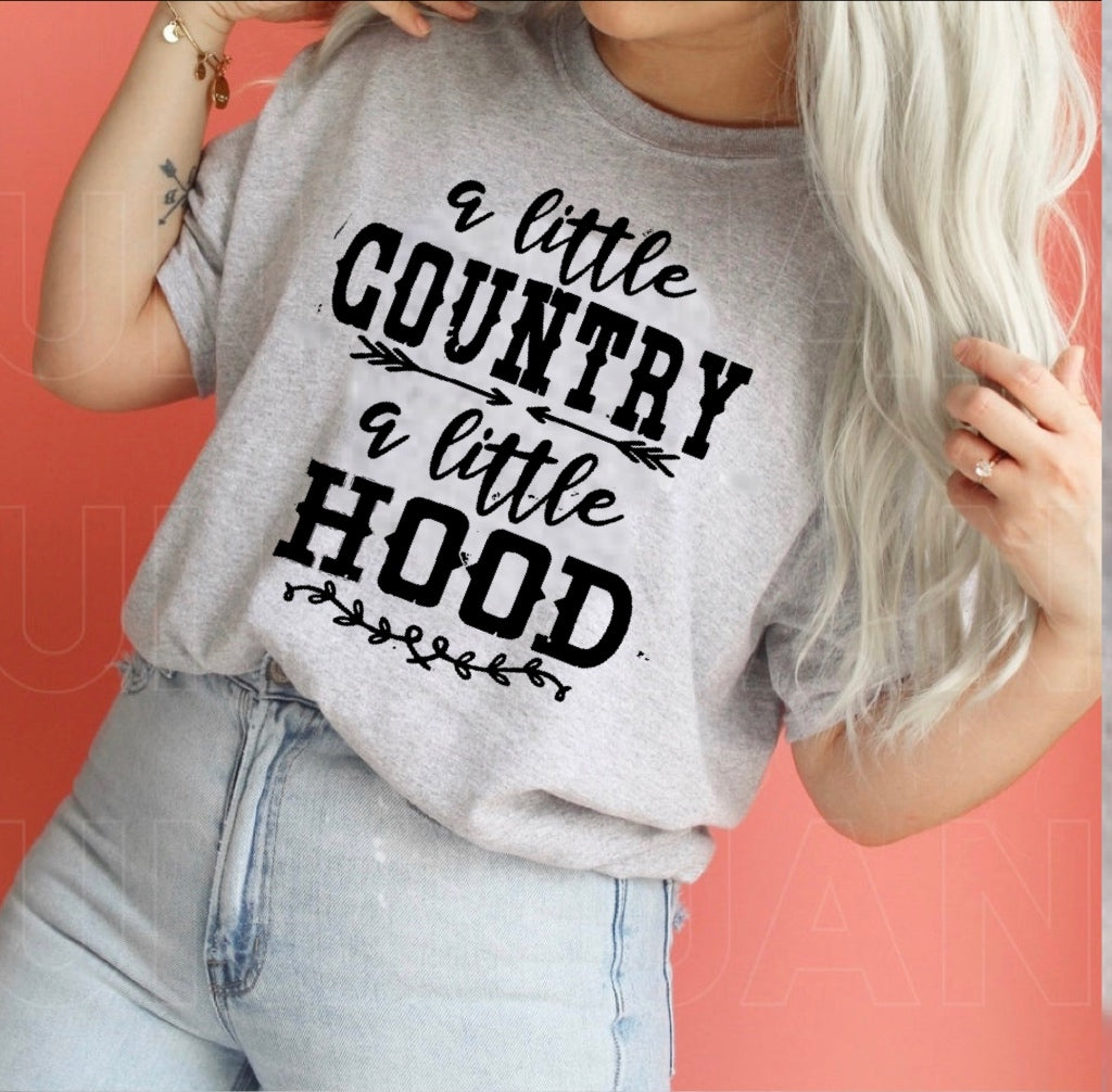 A Little Country A Little Hood Hoodie — Premium Unisex Pullover