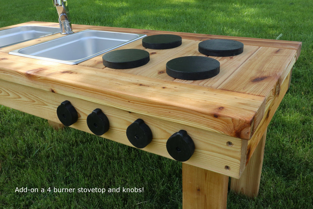 Simple Mud Kitchen (no shelf)