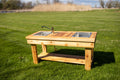 Centered Simple Mud Kitchen (with shelf)