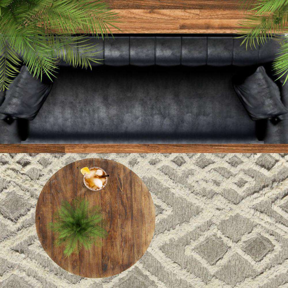 Kalinda Woven Wool 6X9 Rug