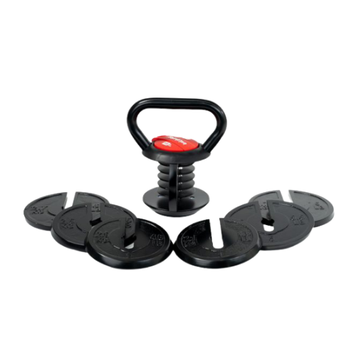 Kettlebells ajustables de hierro fundido