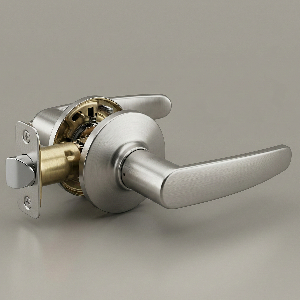Levier de porte Vellum Hardware AeroCurve – Fonctions à clé, intimité, passage et factice