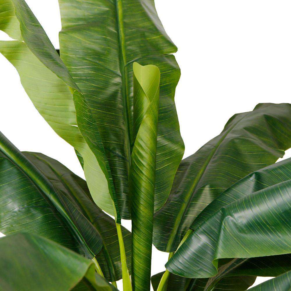 Leya Artificial Banana Tree Potted Plant 10'