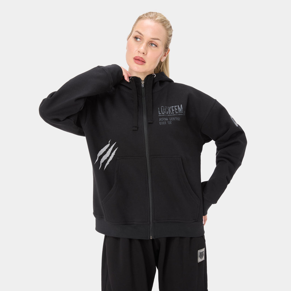 SUDADERA LOCKFEM_05 — WAR BLACK