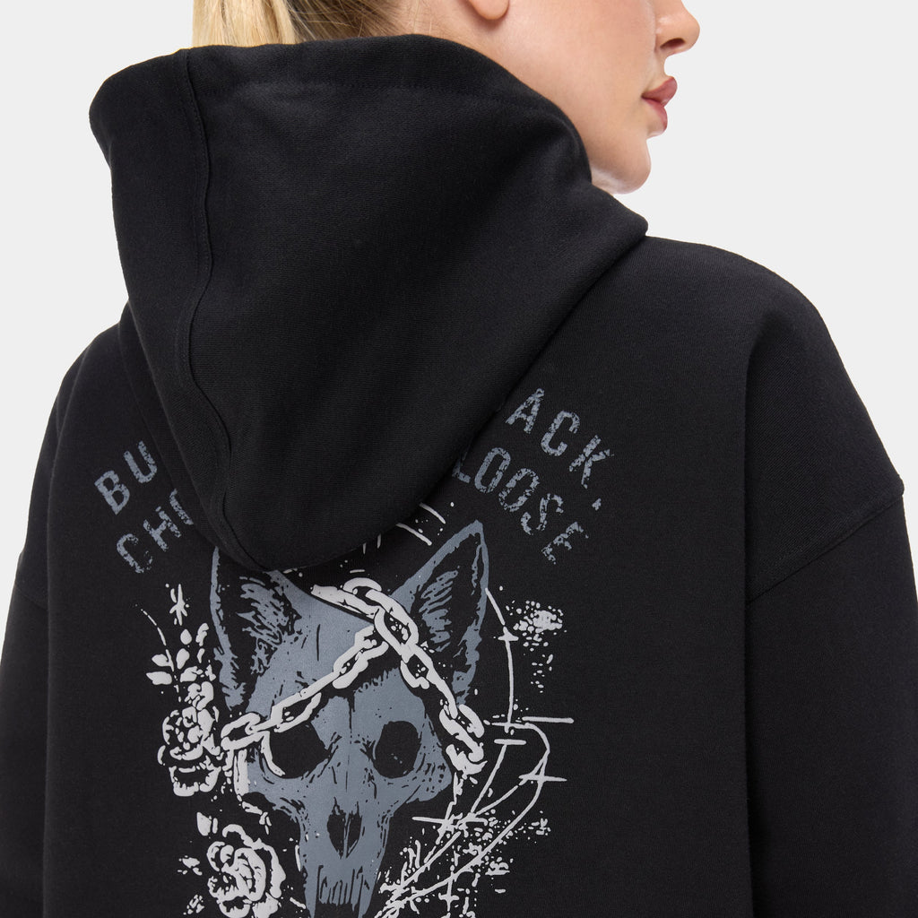 SUDADERA LOCKFEM_05 — WAR BLACK