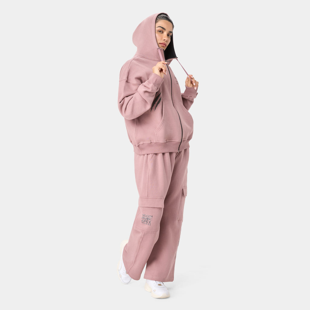 SUDADERA CON CAPUCHA LOCKFEM_05 — STORM ROSE