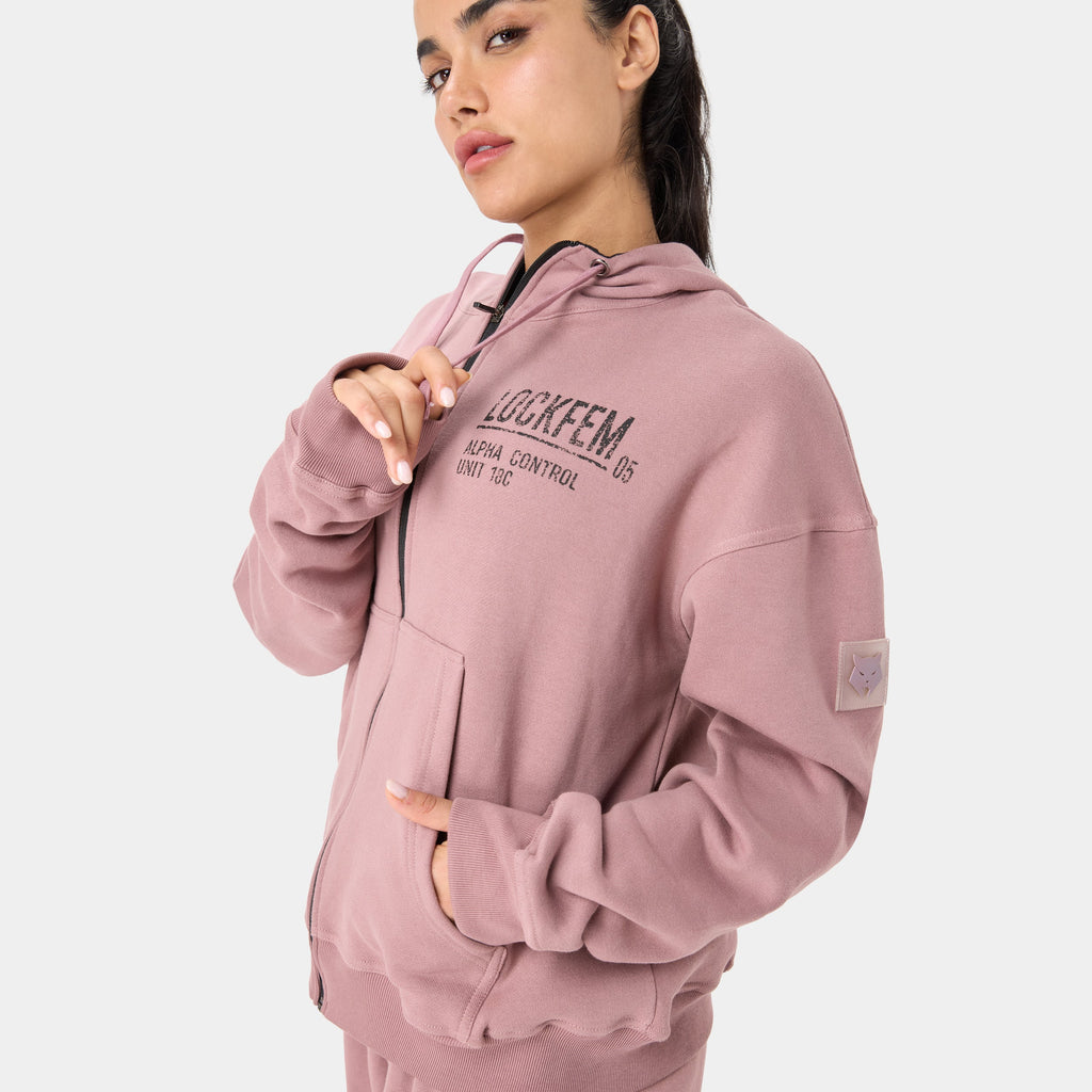 SUDADERA CON CAPUCHA LOCKFEM_05 — STORM ROSE