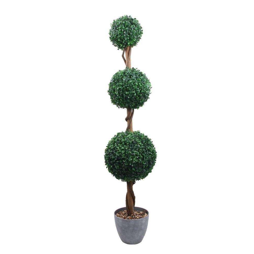 London Faux Potted Boxwood Topiary Plant (Multiple Sizes)