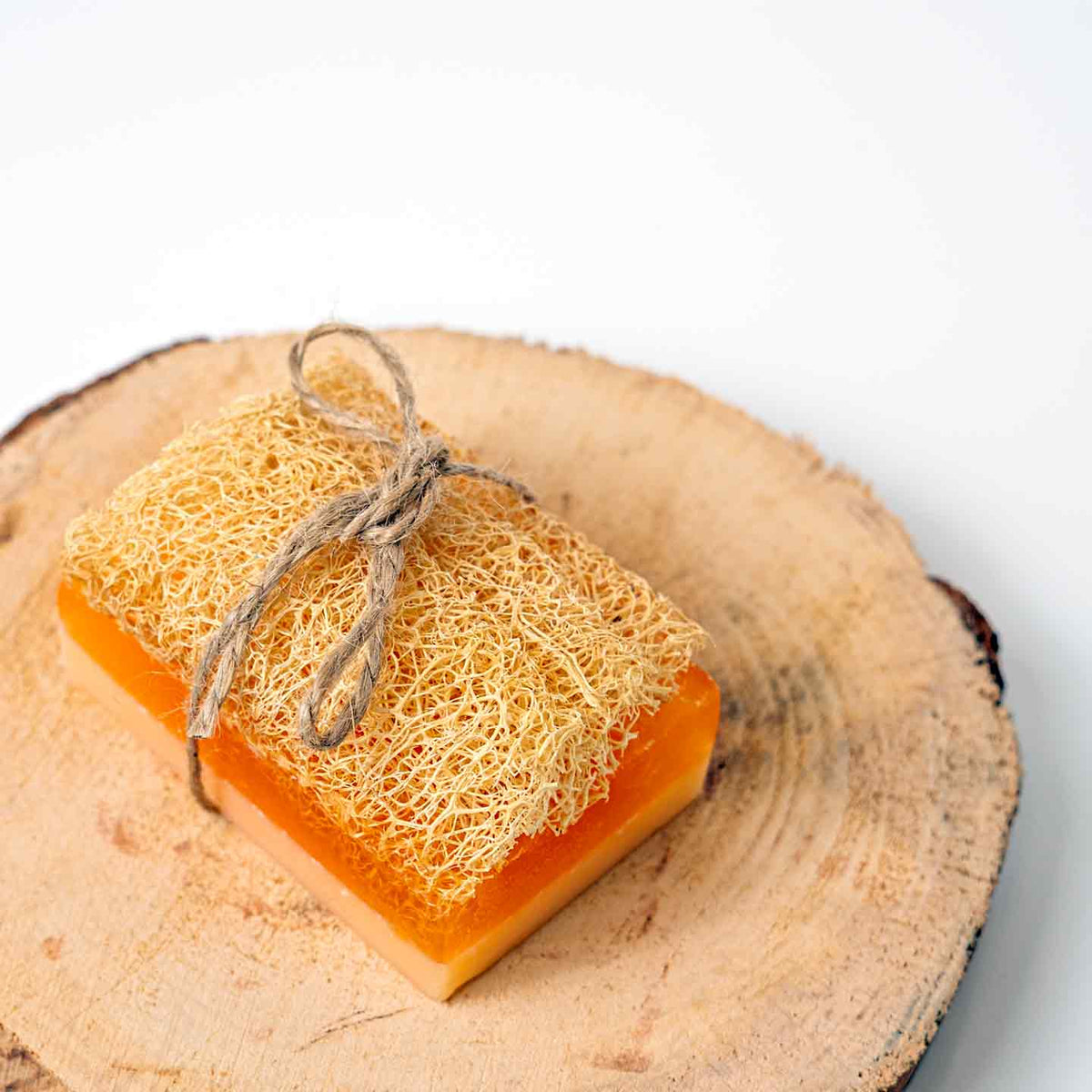 Loofah Soap: Goat Milk & Honey