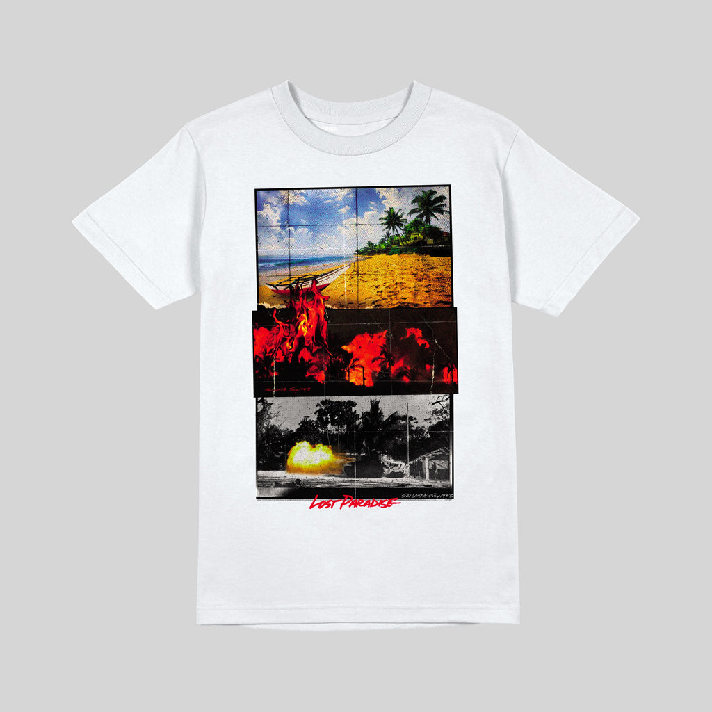 Camiseta Lost Paradise 2 - Blanca