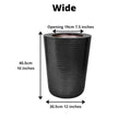Mesa - Black Brass Planter (Multiple Sizes)