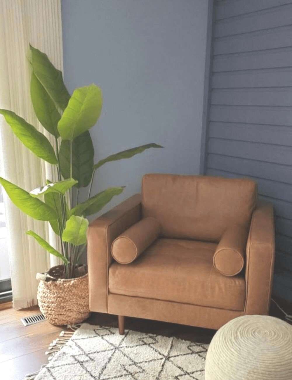 Moka Artificial Spathiphyllum Leaf Potted Plant (Multiple Sizes)