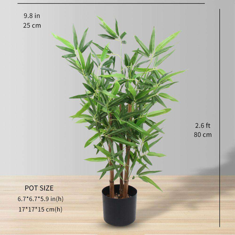 Mosi Artificial Korea Bamboo Potted Plant 31''