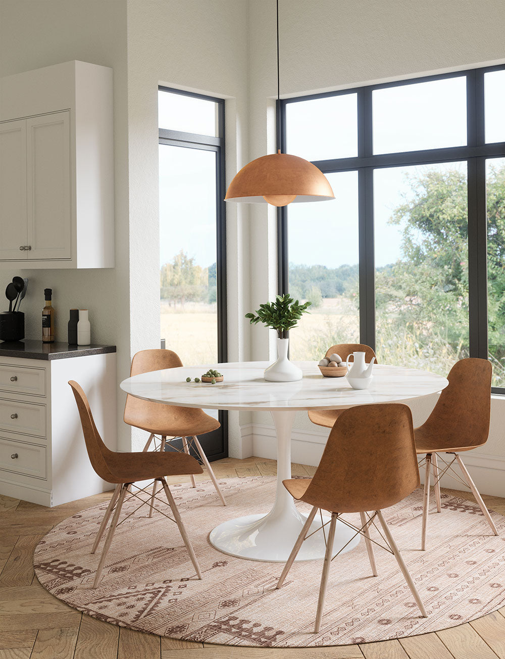 Mazela Natural Rug