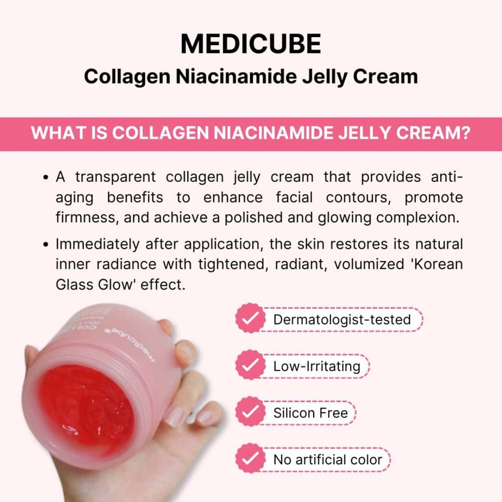 Medicube Collagen Jelly Cream 50ml Silver Abderus