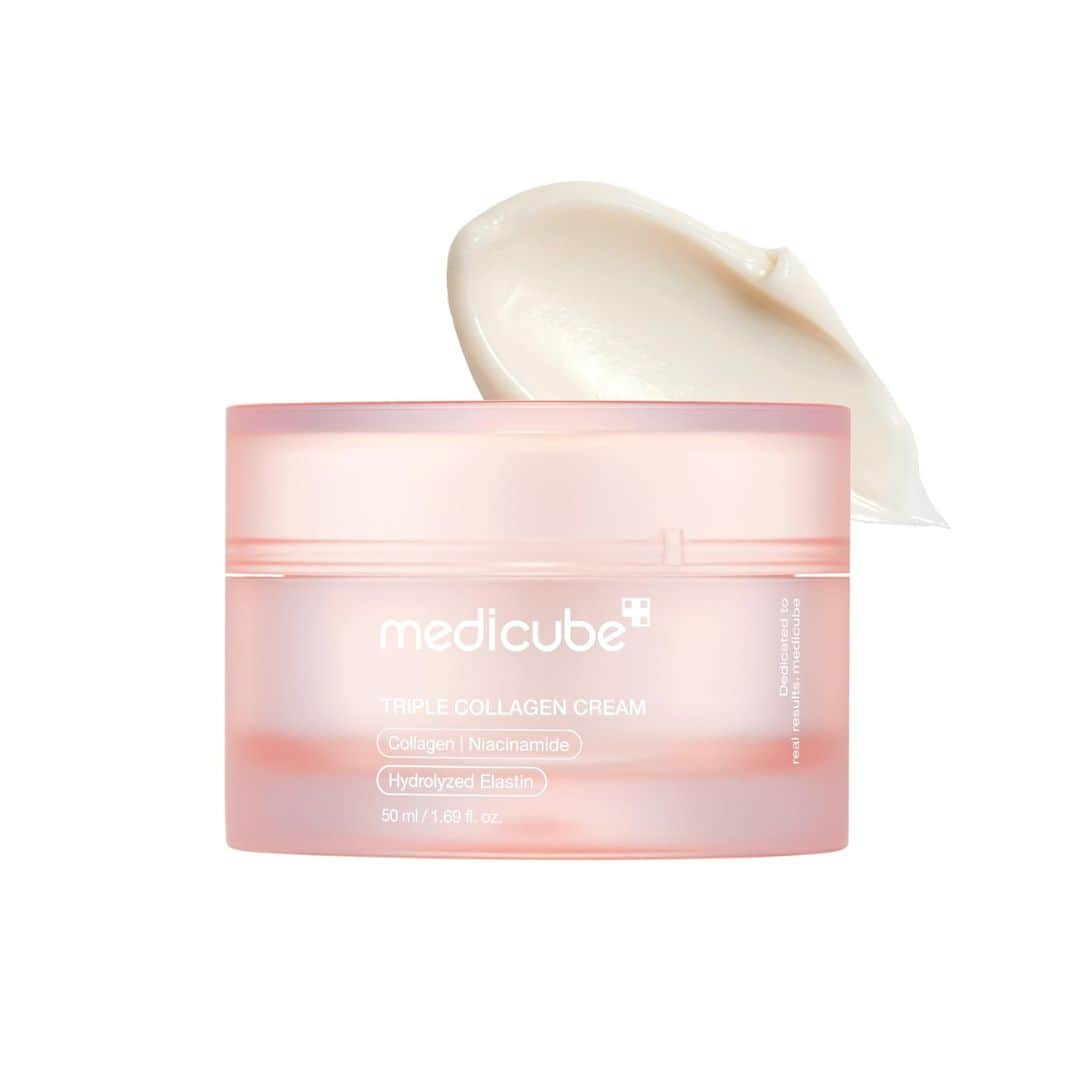 Medicube Triple Collagen Cream Harlequin Chestnut