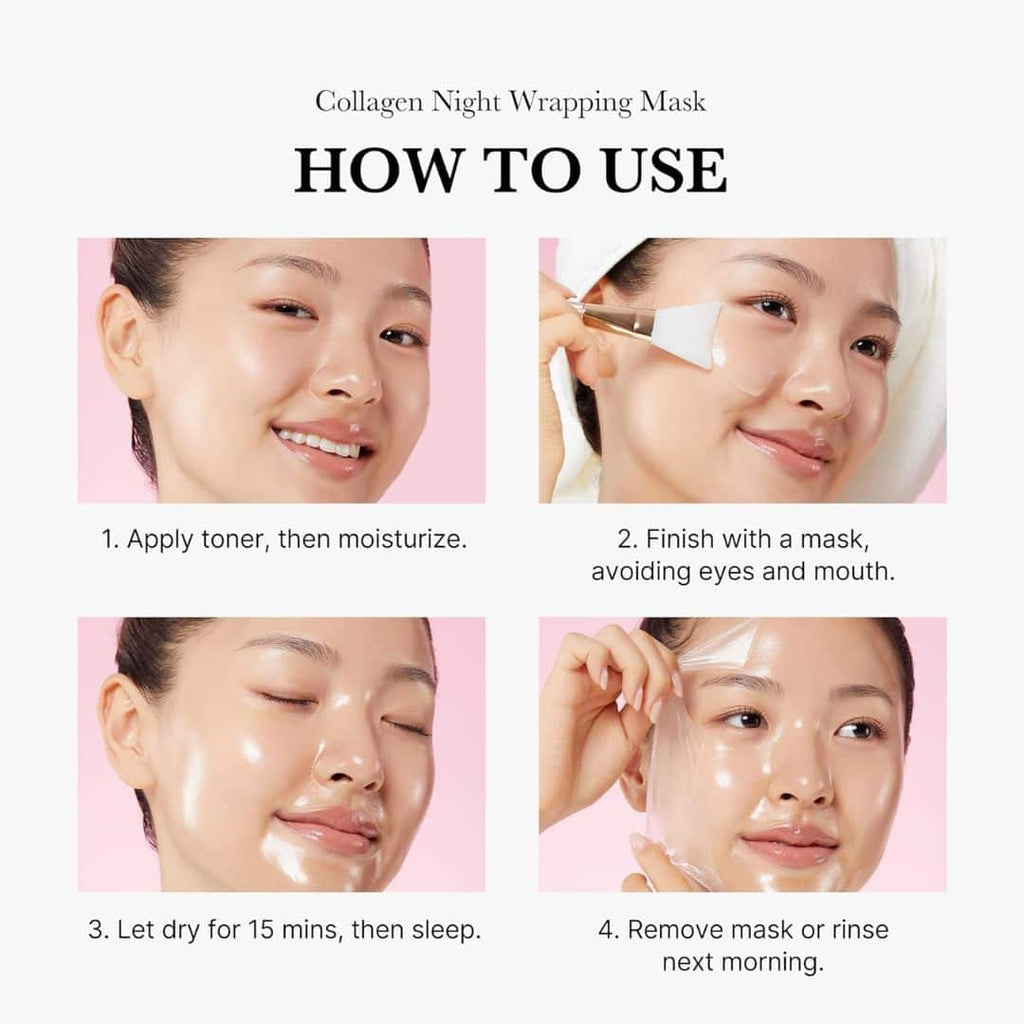Medicube Collagen Night Wrapping Mask 75ml Harlequin Chestnut
