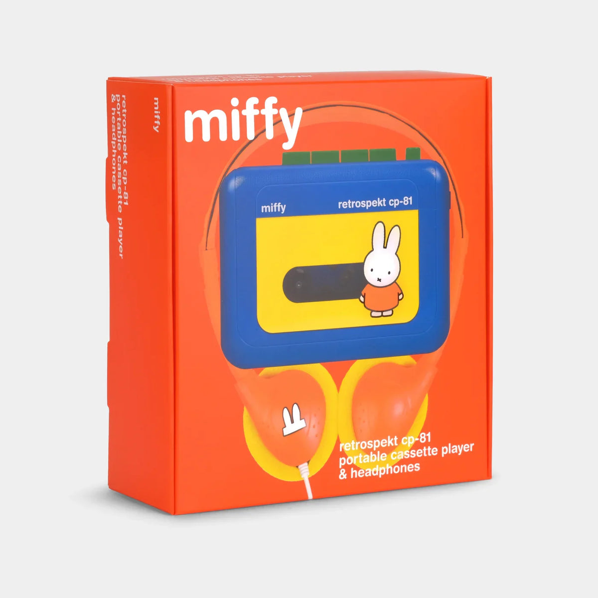 Reproductor de casetes portátil Retrospekt x Miffy Walkman - CP-81