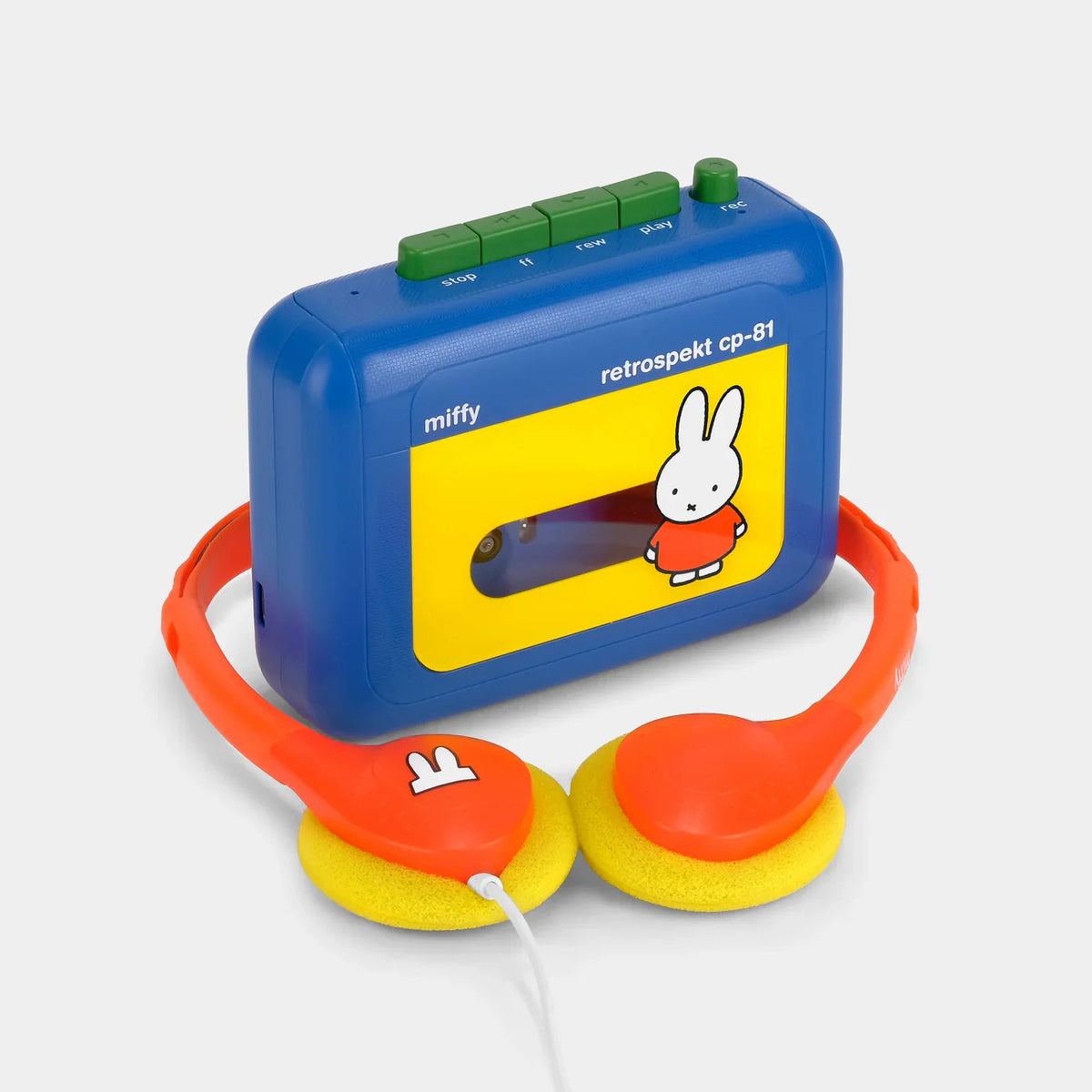 Reproductor de casetes portátil Retrospekt x Miffy Walkman - CP-81