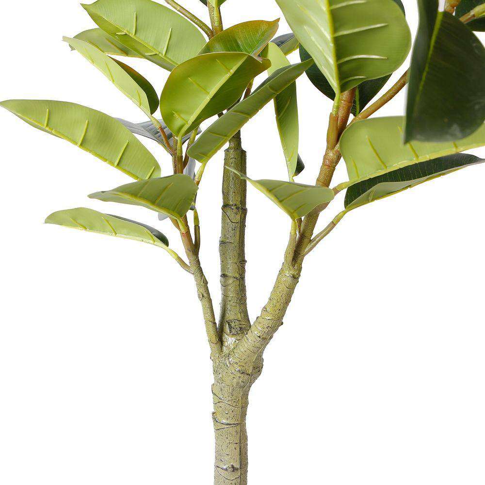 Nero Artificial Rubber Potted Plant 5'
