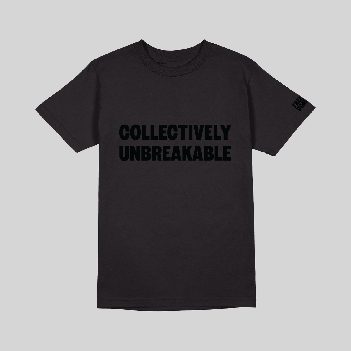 CAMISETA PARA HOMBRE COLLECTIVELY UNBREAKABLE - NEGRA