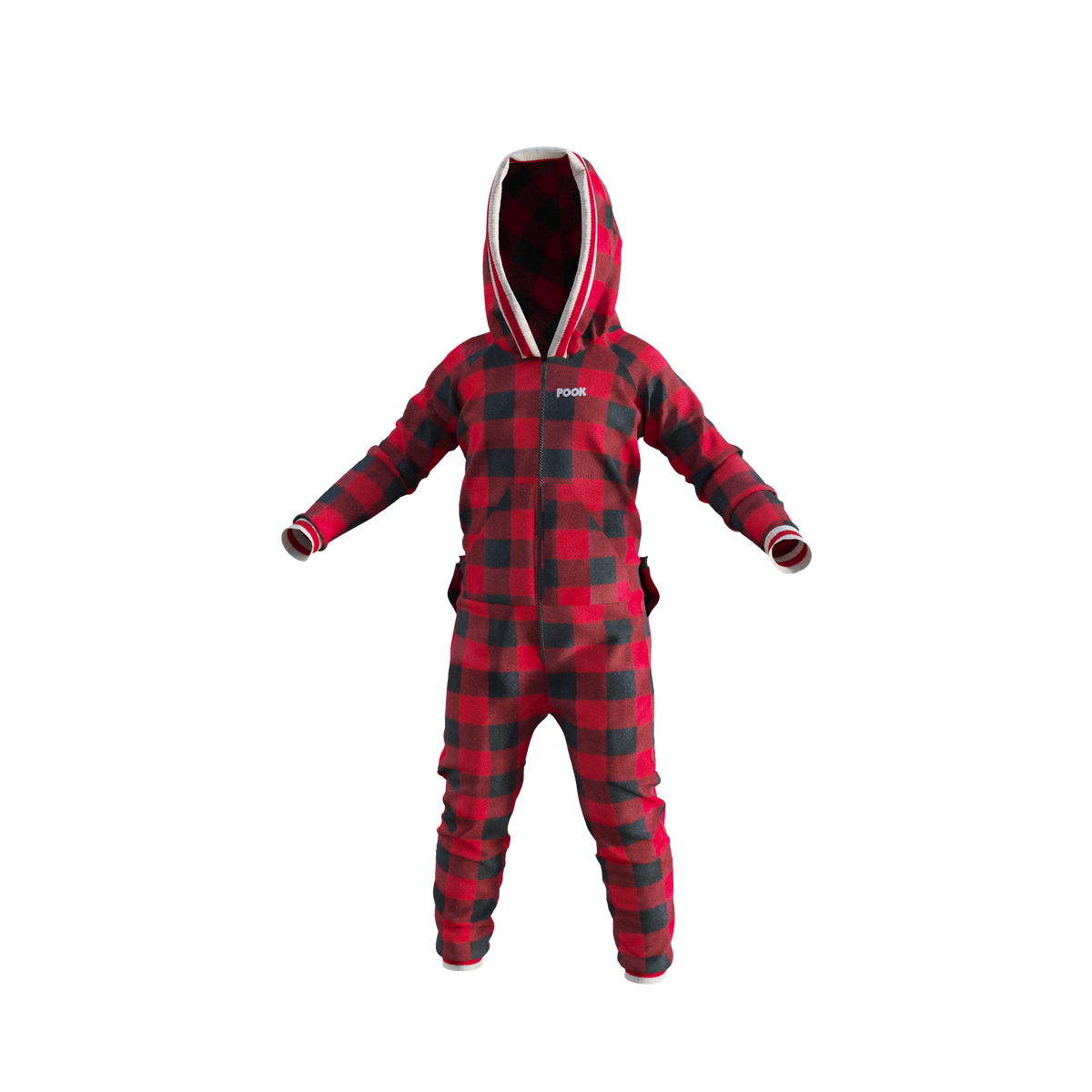 Pook Kids Unisex Onesie Red