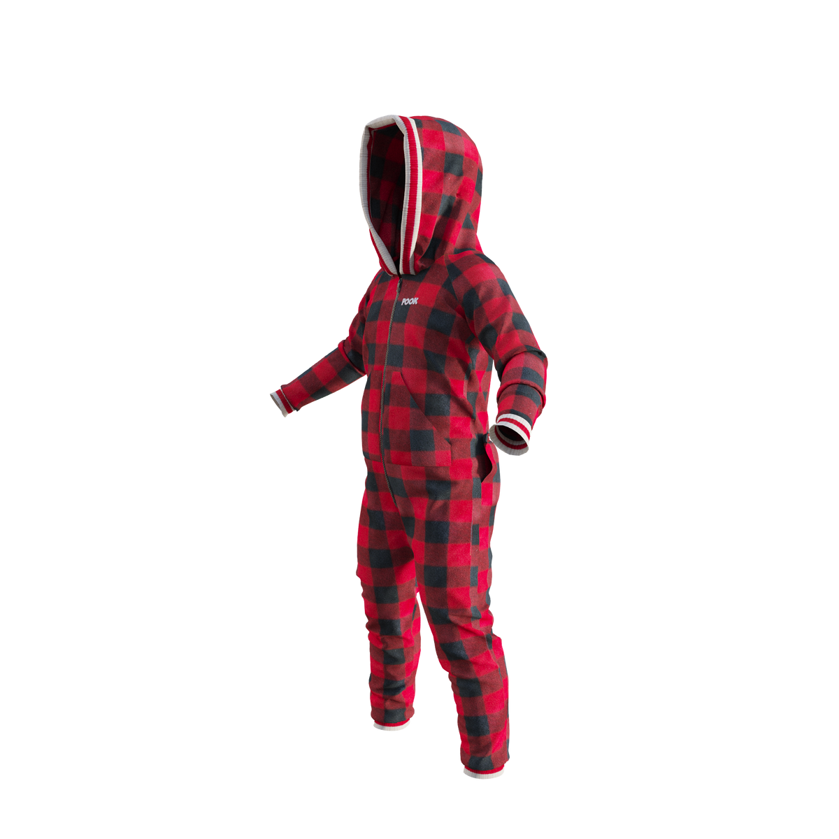 Pook Kids Unisex Onesie Red
