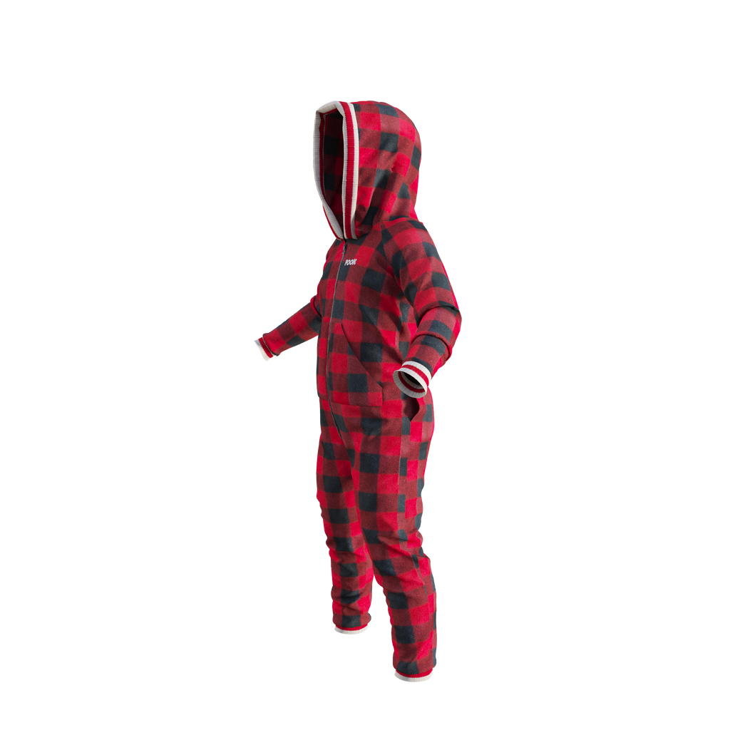 Pook Kids Unisex Onesie Red