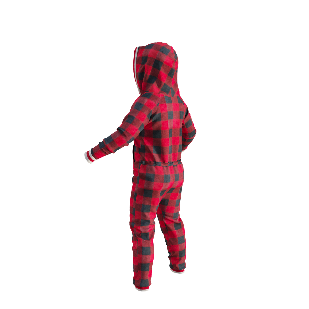 Pook Kids Unisex Onesie Red
