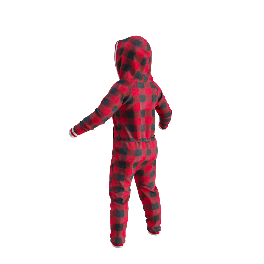 Pook Kids Unisex Onesie Red
