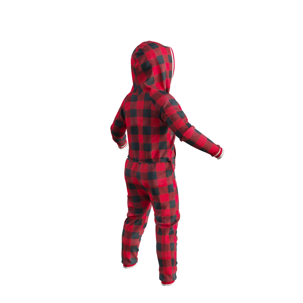 Pook Kids Unisex Onesie Red