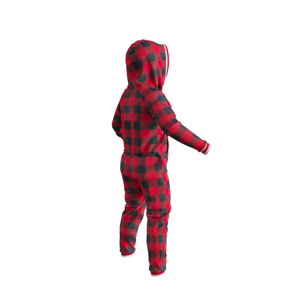 Pook Kids Unisex Onesie Red