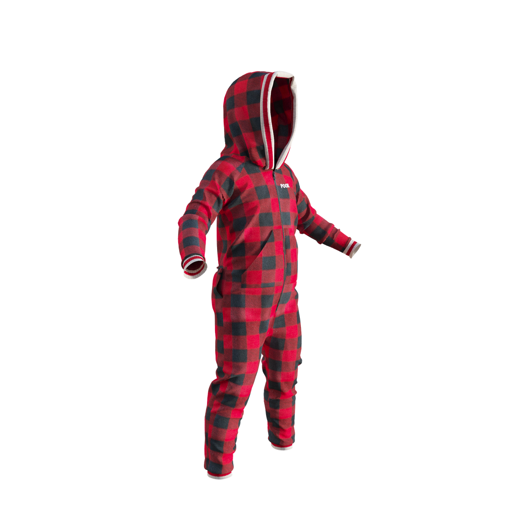 Pook Kids Unisex Onesie Red