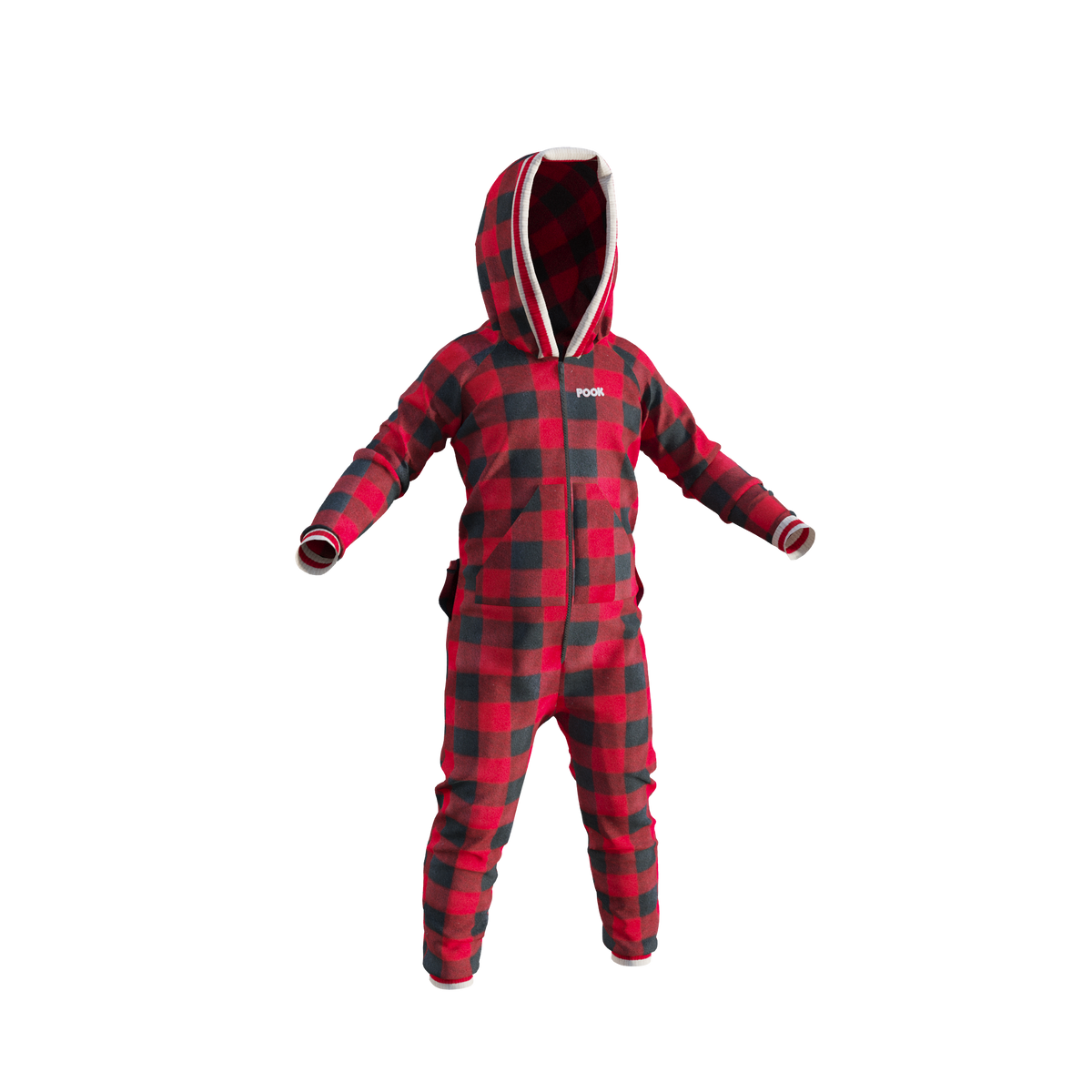 Pook Kids Unisex Onesie Red