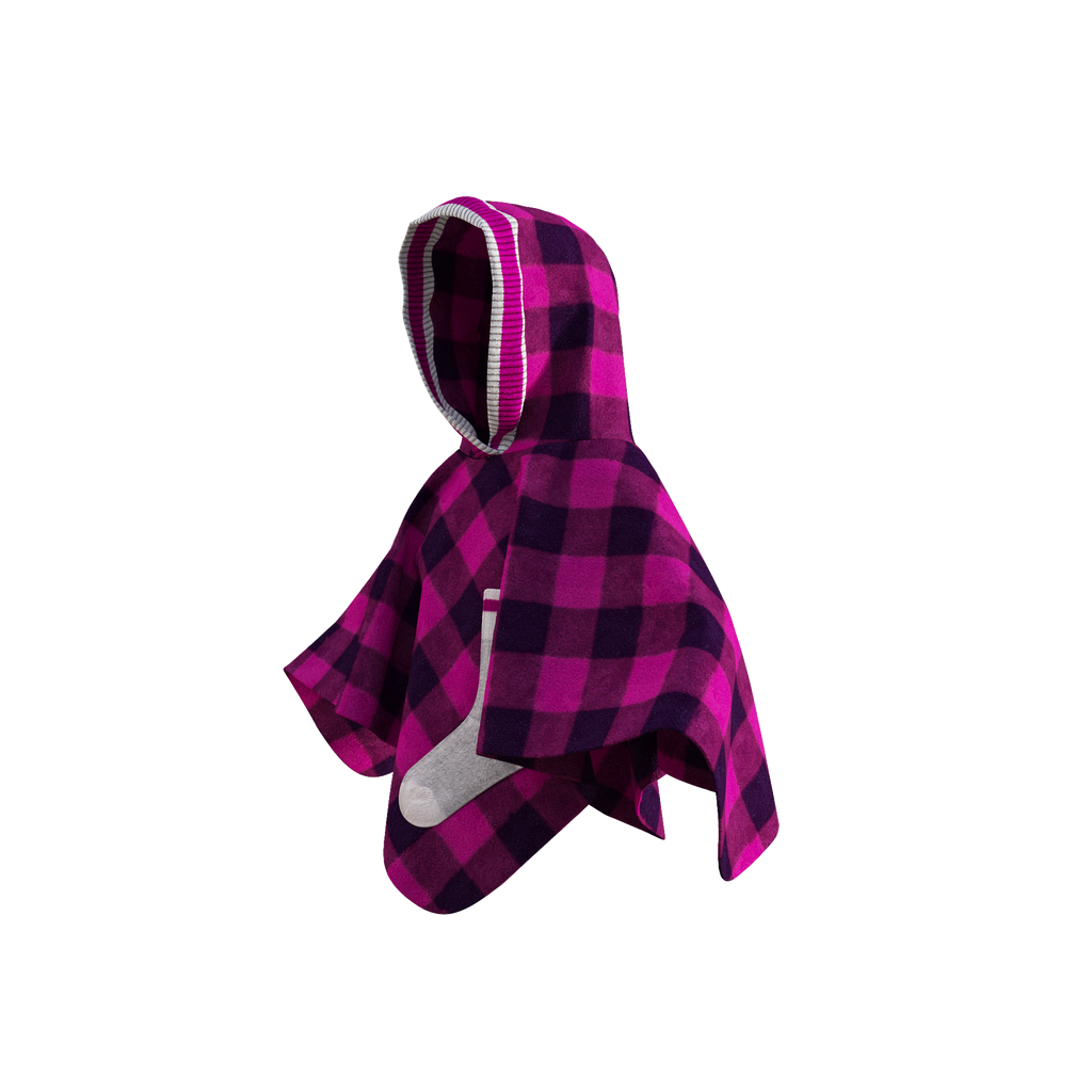 Pook Kids Pookie Poncho Pink