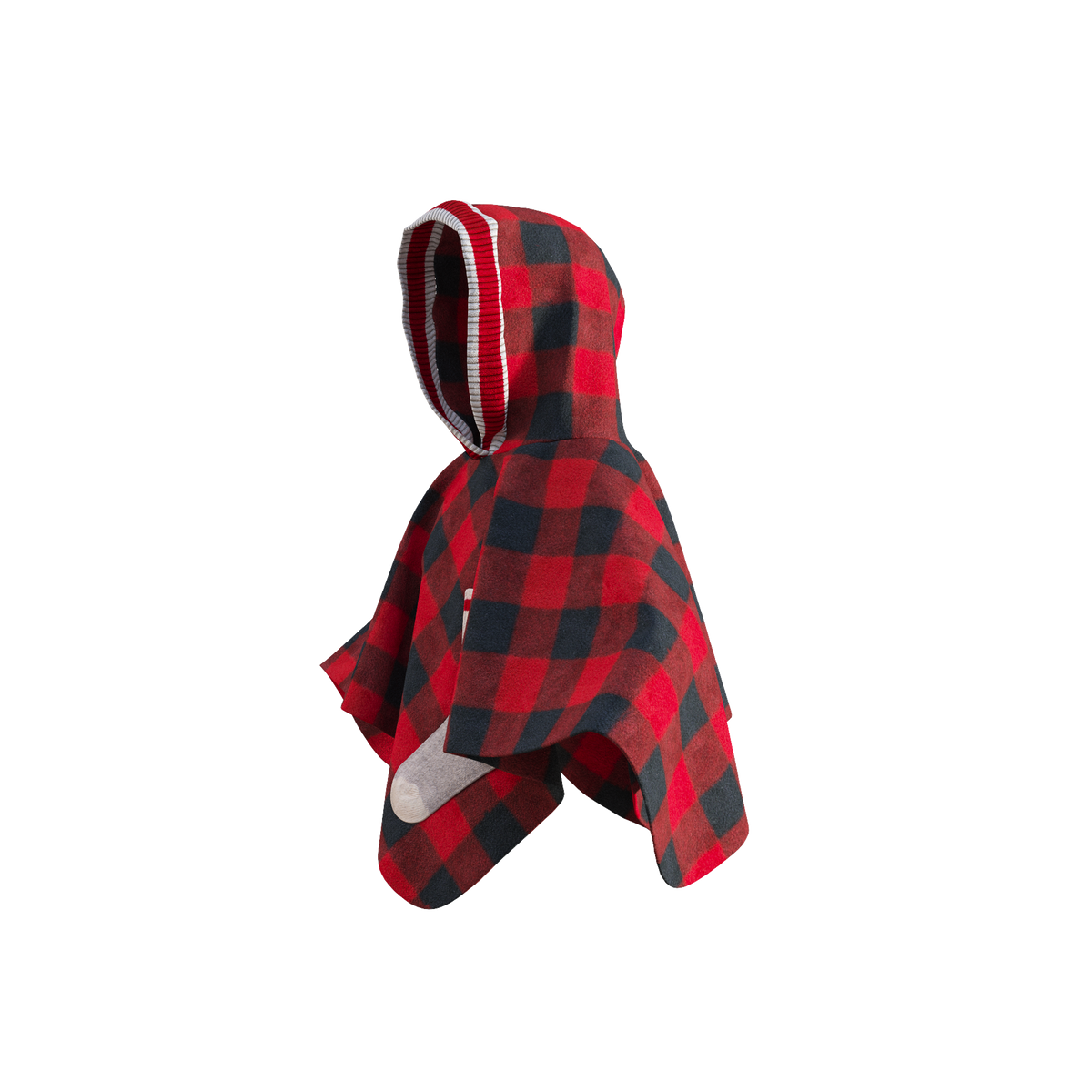 Pook Kids Pookie Poncho Red