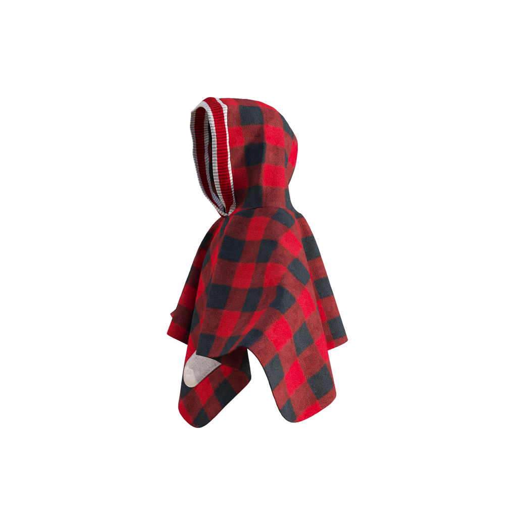Pook Kids Pookie Poncho Red