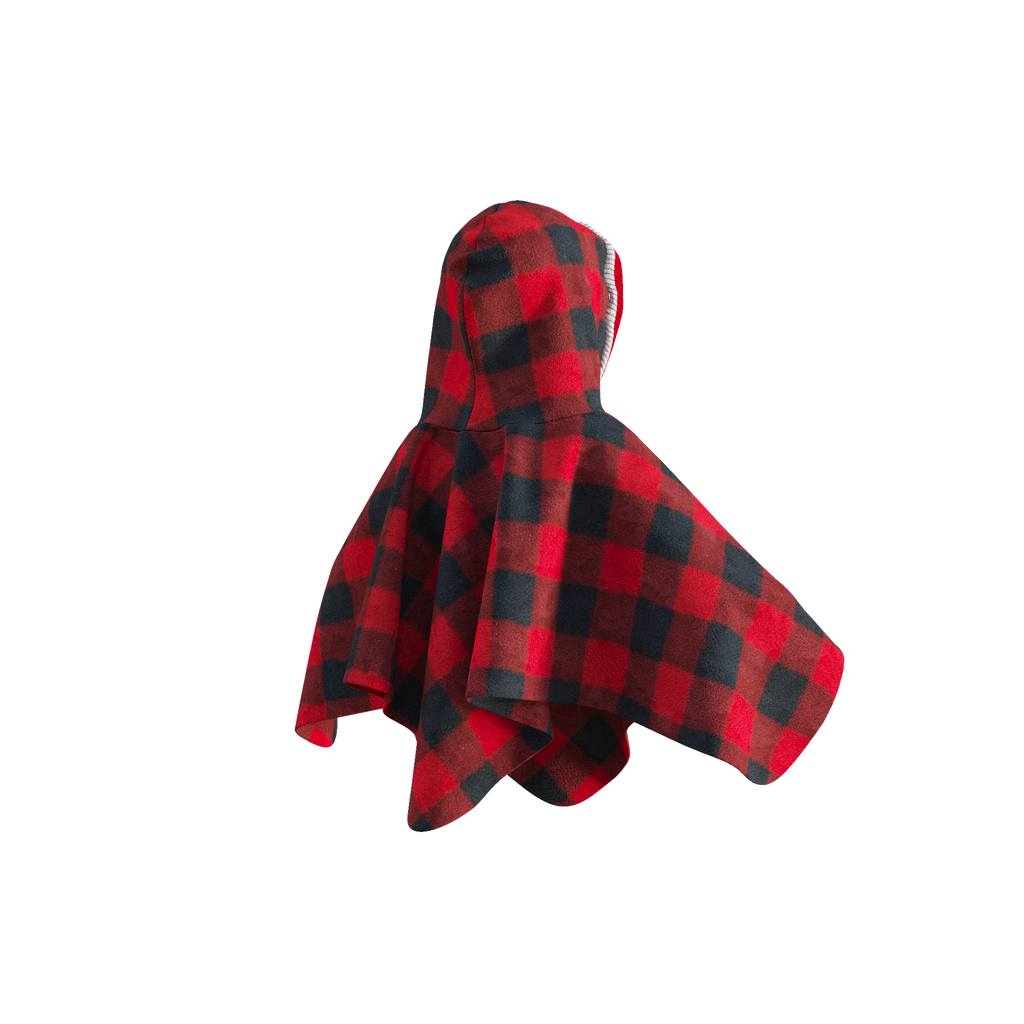 Pook Kids Pookie Poncho Red