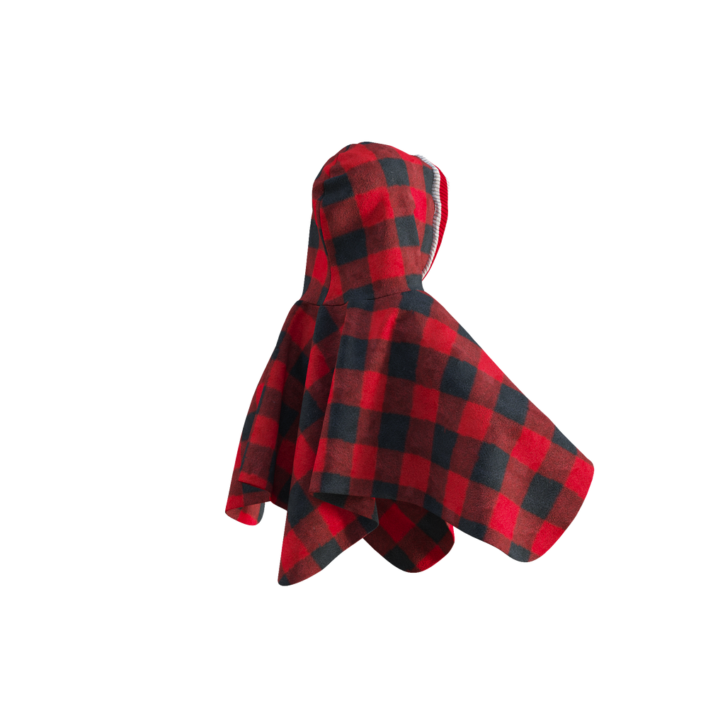 Pook Kids Pookie Poncho Red