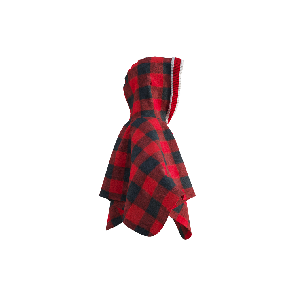 Pook Kids Pookie Poncho Red