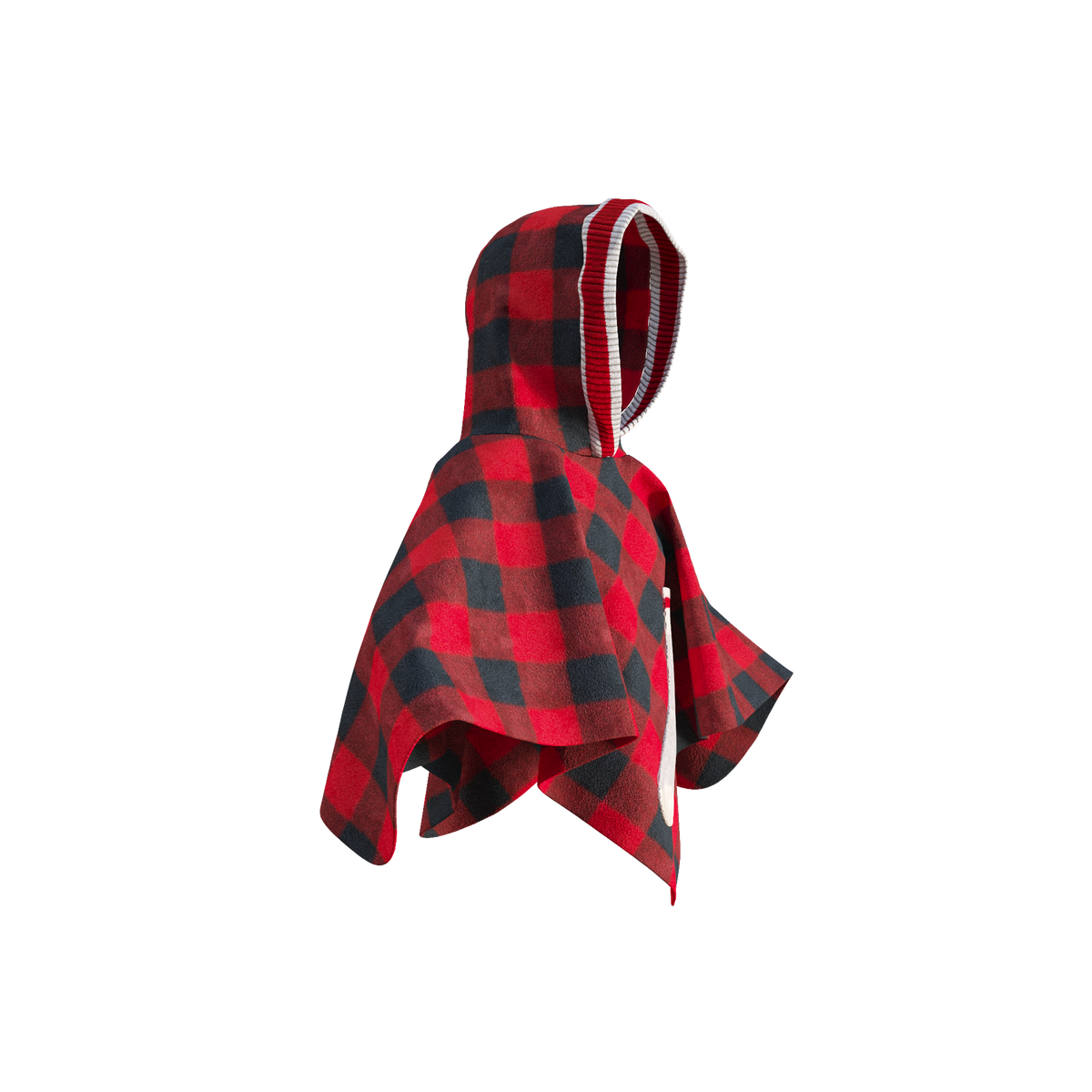 Pook Kids Pookie Poncho Red