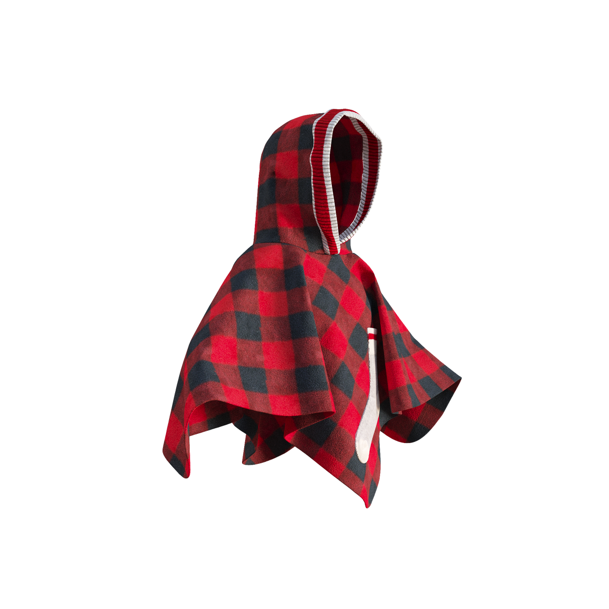 Pook Kids Pookie Poncho Red