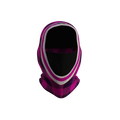 Pook Unisex Ninja Pink Plaid Balaclava