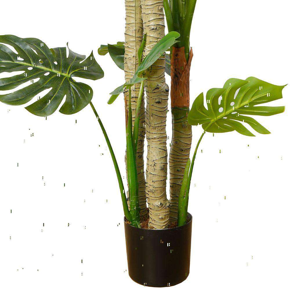 Pablo Artificial Monstera Potted Plant 10'