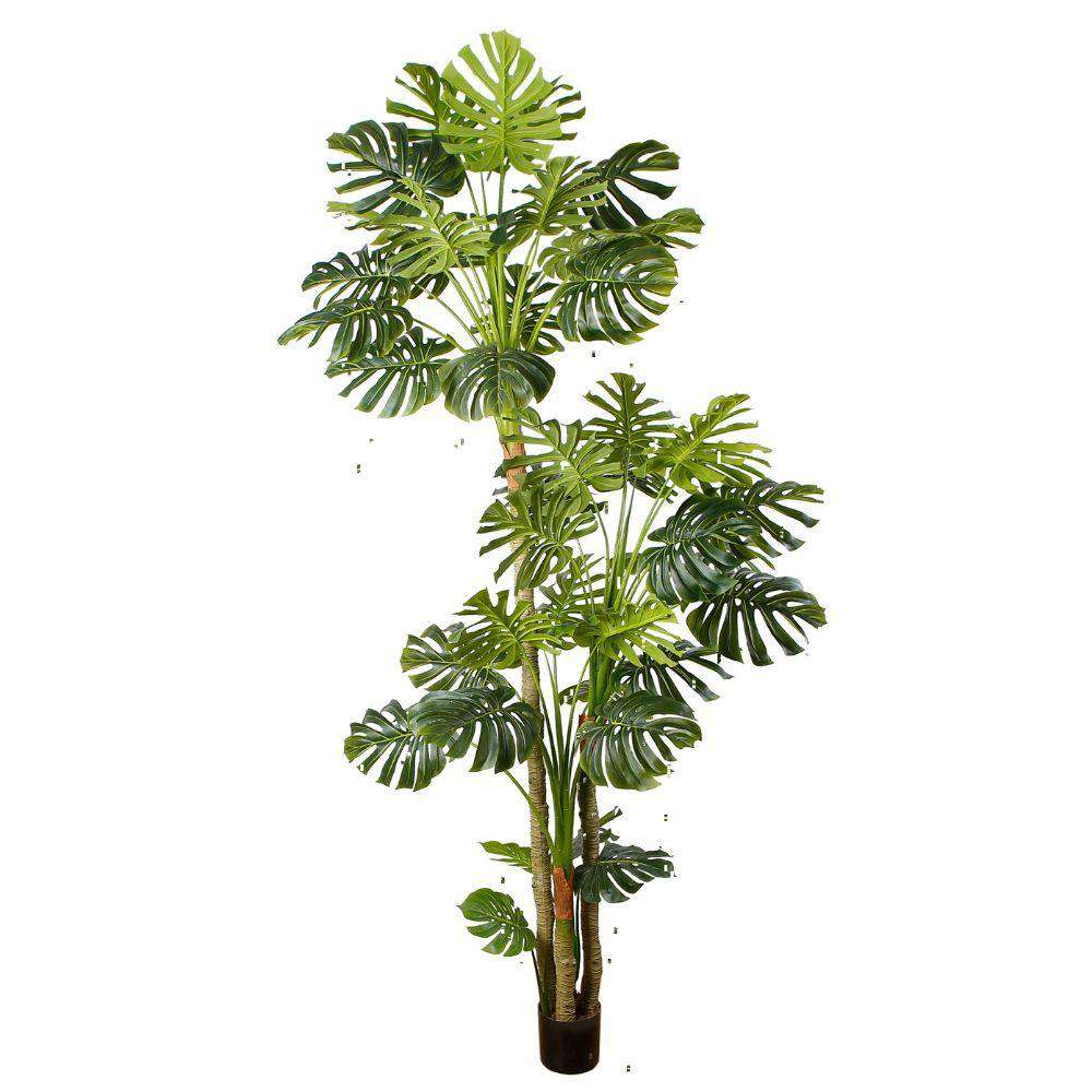 Pablo Artificial Monstera Potted Plant 10'