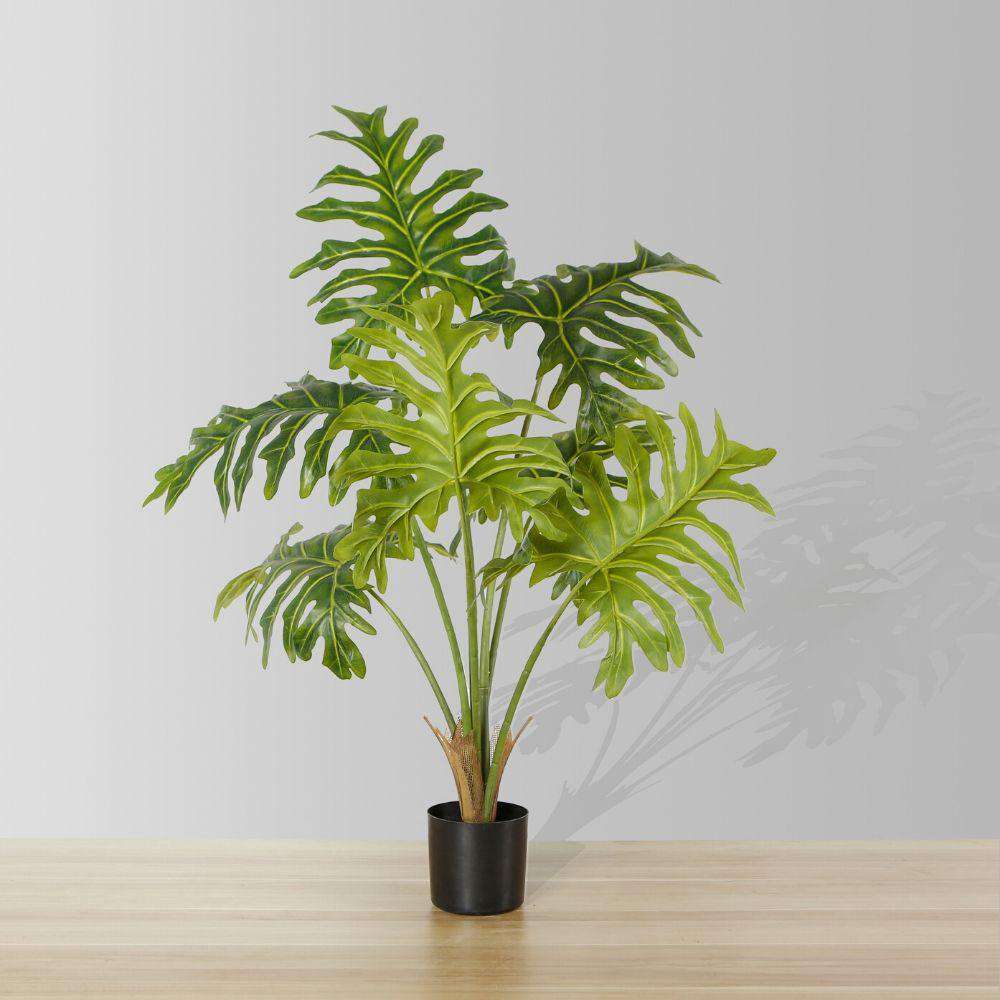 Philo Artificial Philodendron Potted Plant 39''