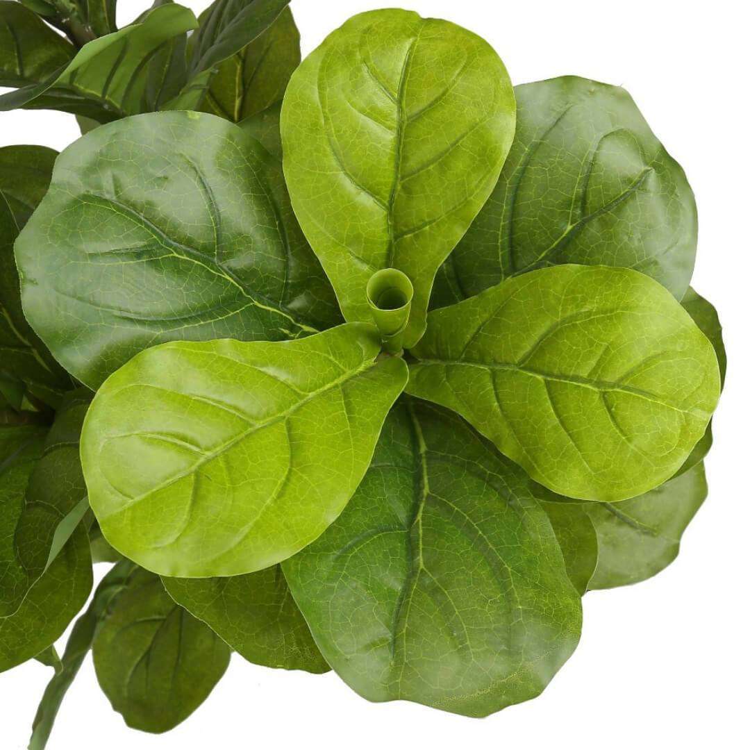 Piña Artificial Fiddle Leaf Potted Plant 5'