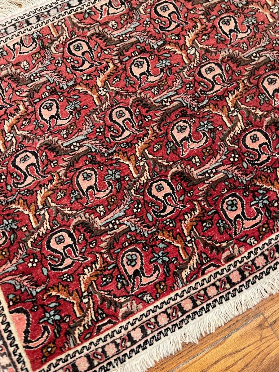 Persian Bijar Rug | 2' 2" x 2' 11"