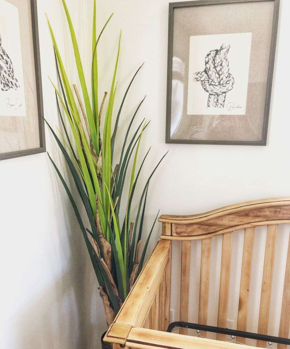 Ralu Aloe Artificial Tree Potted Plant (Multiple Sizes)